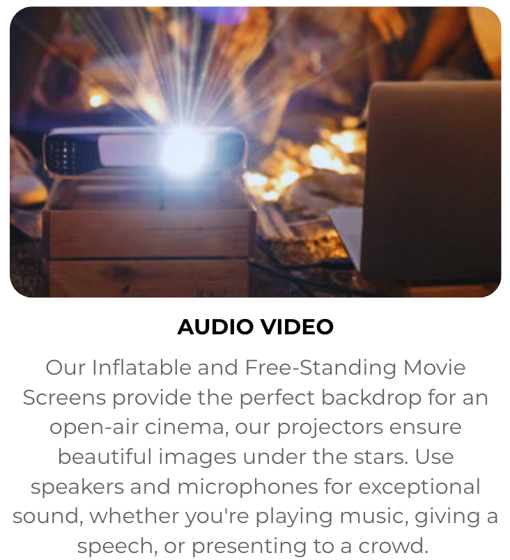 Audio video rentals