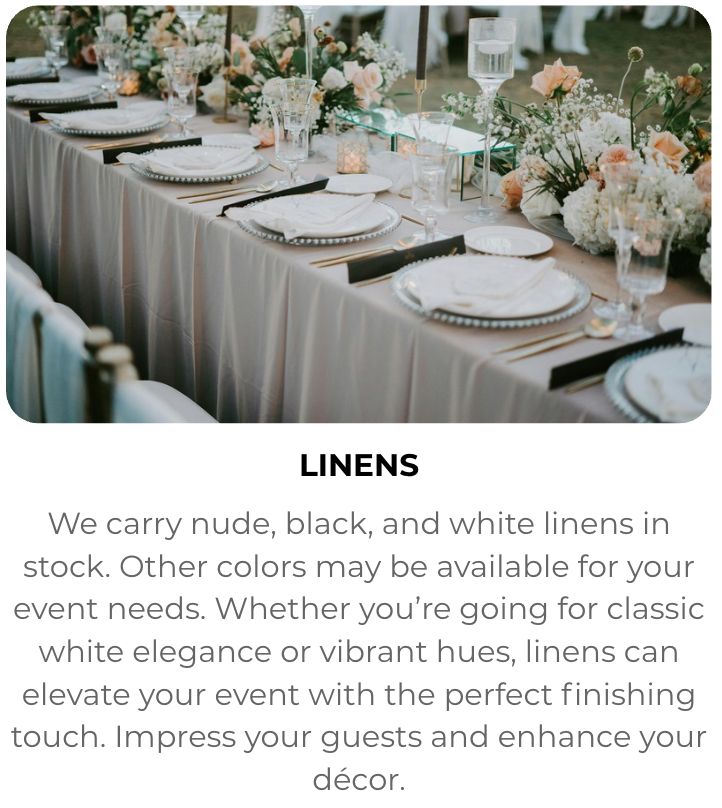linen rentals