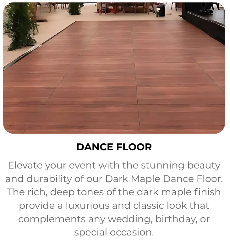 Dance Floor Rentals