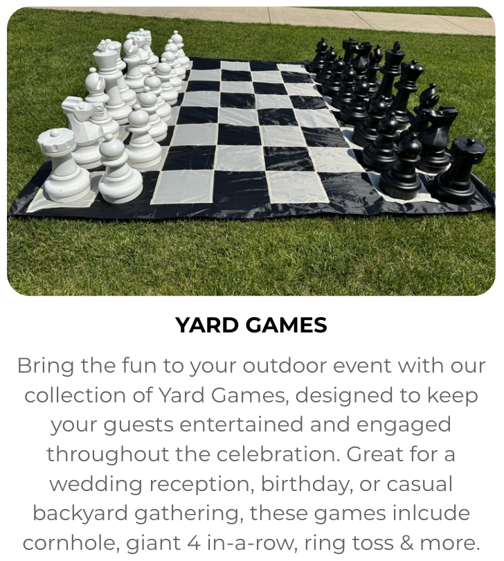 Yard games