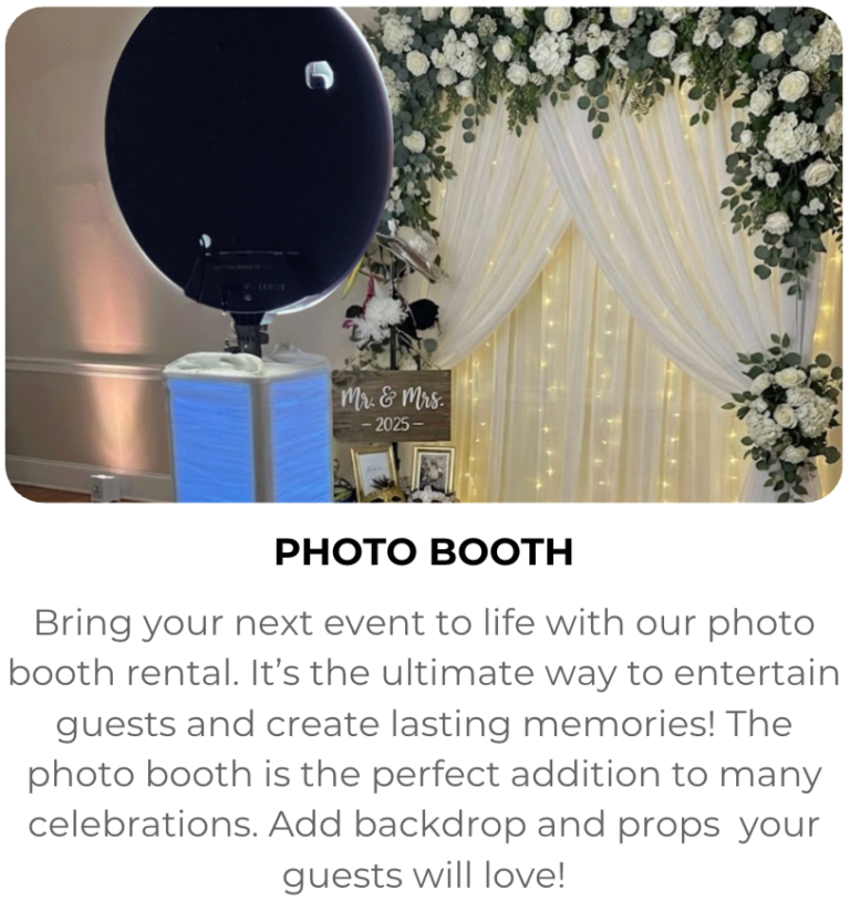photo booth rentals