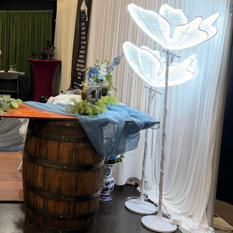 LED butterfly decor